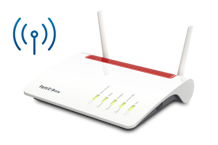 FRITZ!Box 6890 LTE wireless router Gigabit Ethernet Dual-band (2.4 GHz / 5 GHz) 4G Черный, Red, Белый