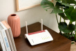 FRITZ!Box 6850 5G wireless router Gigabit Ethernet Dual-band (2.4 GHz / 5 GHz) Must, Red, Valge