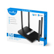 Cudy LT500 wireless router Fast Ethernet Dual-band (2.4 GHz / 5 GHz) 4G Must