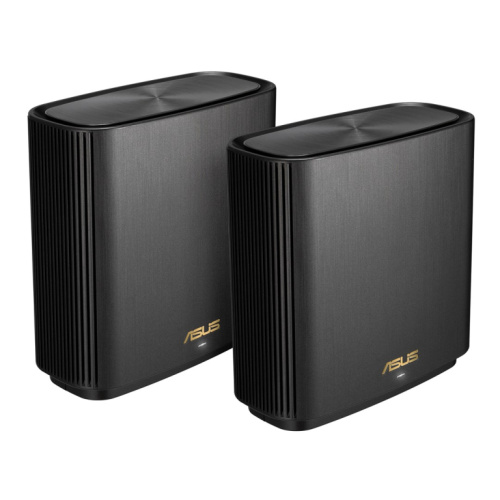 ASUS ZenWiFi AX (XT9) AX7800 2er Set Schwarz Tri-band (2.4 GHz / 5 GHz / 5 GHz) Wi-Fi 6 (802.11ax) Must 4 Internal