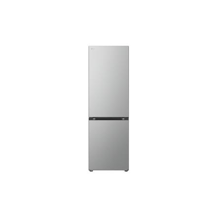 LG | Refrigerator | GBV7180CPY | Energy efficiency class C | Free standing | Combi | Height 186 cm | No Frost system | Fridge net capacity 234 L | Freezer net capacity 110 L | Display | 35 dB | Silver