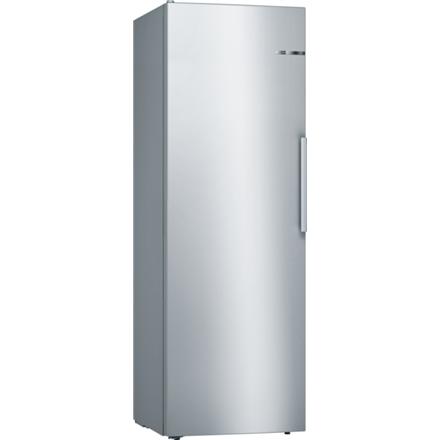 Bosch | Refrigerator | KSV33VLEP | Energy efficiency class E | Free standing | Larder | Height 176 cm | 39 dB | Stainless Steel