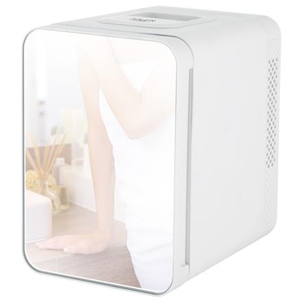 Adler | Mini refrigerator with mirror | AD 8085 | Free standing | Larder | Height 27 cm | Fridge net capacity 4 L | White