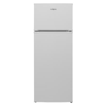 Goddess Refrigerator | GODRDD0144GW8AE | Energy efficiency class E | Free standing | Double Door | Height 145 cm | Fridge net capacity 171 L | Freezer net capacity 42 L | 41 dB | White