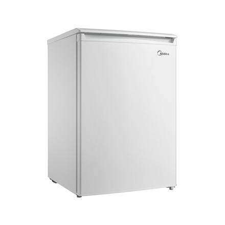 Midea Refrigerator | MDRD168FGE01 | Energy efficiency class F | Free standing | Larder | Height 84.5 cm | Fridge net capacity 97 L | Freezer net capacity 16 L | 39 dB | White