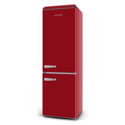 ETA | Refrigerator | ETA253190030E Storio retro | Energy efficiency class E | Free standing | Combi | Height 192 cm | Fridge net capacity 216 L | Freezer net capacity 84 L | 41 dB | Red