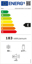 Külmik Beko RDSA240K40WN
