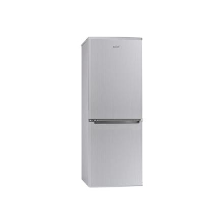 Candy | Refrigerator | CHCS 514EX | Energy efficiency class E | Free standing | Combi | Height 151 cm | Fridge net capacity 138 L | Freezer net capacity 69 L | 40 dB | Stainless steel