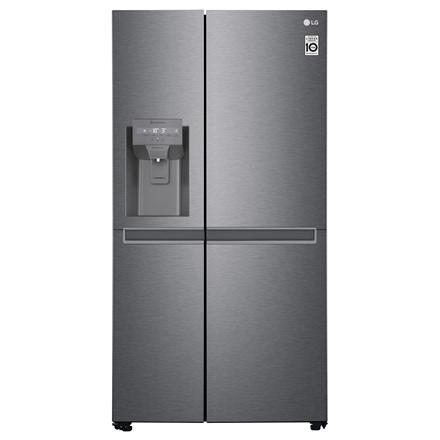 LG Refrigerator | GSLV31DSXE | Energy efficiency class E | Free standing | Side by side | Height 179 cm | Fridge net capacity 416 L | Freezer net capacity 218 L | Display | 36 dB | Dark Graphite