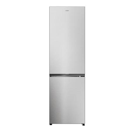 Candy Refrigerator | CNCQ2T518EX | Energy efficiency class E | Free standing | Combi | Height 182.5 cm | No Frost system | Fridge net capacity 197 L | Freezer net capacity 82 L | 38 dB | Stainless Steel