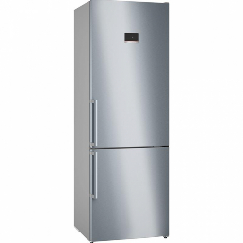 Bosch, NoFrost, 440 L, kõrgus 203 cm, roostevaba teras - Külmik / KGN497ICT