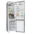 Candy Refrigerator | CNCQ2T620EX | Energy efficiency class E | Free standing | Combi | Height 205 cm | No Frost system | Fridge net capacity 289 L | Freezer net capacity 120 L | Display | 38 dB | Stainless Steel