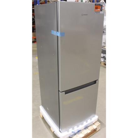 Восстановленный. Indesit LI6 S2E S Refrigerator,E, Free-standing, Combi, Height 1.59 m, Net fridge 197 L, Net freezer 75 L, Silver | INDESIT | Refrigerator | LI6 S2E S | Energy efficiency class E | Free standing | Combi | Height 158.8 cm | Fridge net capa