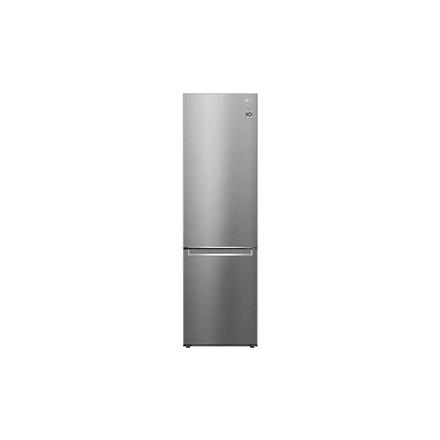 LG | Refrigerator | GBB72PZVCN1 | Energy efficiency class C | Free standing | Combi | Height 203 cm | Fridge net capacity 277 L | Freezer net capacity 107 L | Display | 35 dB | Stainless steel