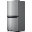 Whirlpool Refrigerator | WQ9 E2L EF | Energy efficiency class E | Free standing | Side by side | Height 187.4 cm | Fridge net capacity 388 L | Freezer net capacity 222 L | Display | 36 dB | Stainless Steel