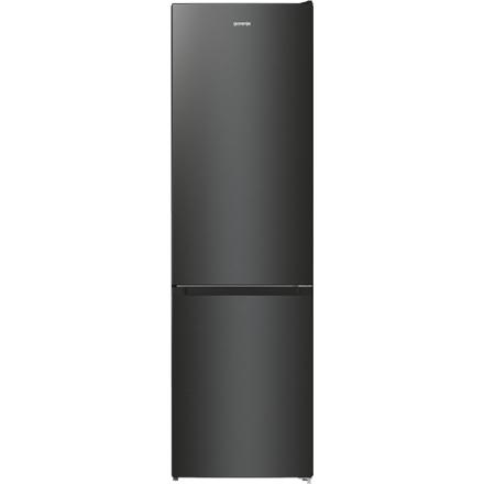 Gorenje | Refrigerator | NRK6202EBXL4 | Energy efficiency class E | Free standing | Combi | Height 200 cm | No Frost system | Fridge net capacity 235 L | Freezer net capacity 96 L | Display | 38 dB | Black