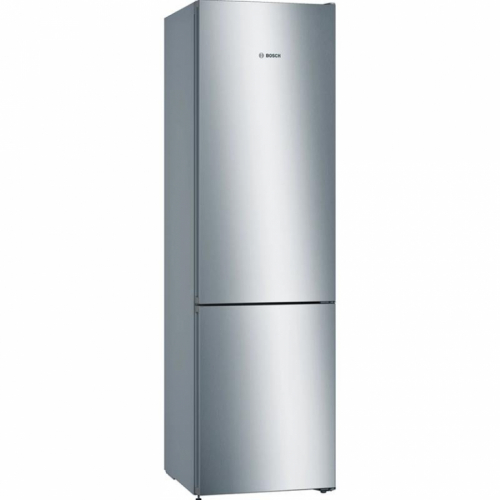 Bosch, NoFrost, 368 L, kõrgus 203 cm, roostevaba teras - Külmik / KGN39VLEB