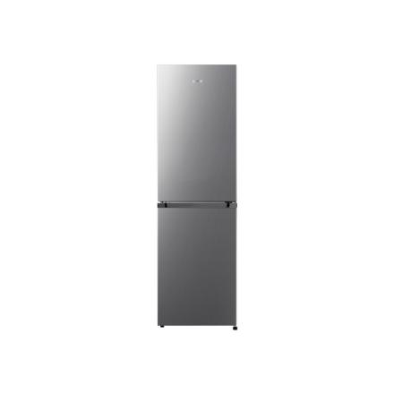 Gorenje Refrigerator | NRK418ECS4 | Energy efficiency class E | Free standing | Combi | Height 182.4 cm | No Frost system | Fridge net capacity 171 L | Freezer net capacity 85 L | 37 dB | Grey