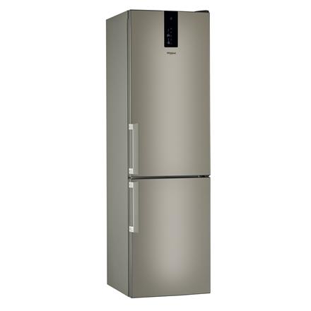 Whirlpool Refrigerator | W9M 941A B H | Energy efficiency class C | Free standing | Combi | Height 201.3 cm | No Frost system | Fridge net capacity 257 L | Freezer net capacity 98 L | Display | 35 dB | Bronze