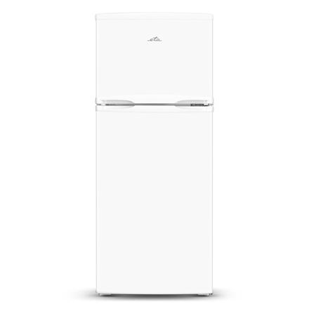 ETA Refrigerator | ETA174490000E | Energy efficiency class E | Free standing | Double Door | Height 123 cm | Fridge net capacity 112 L | Freezer net capacity 39 L | 40 dB | White