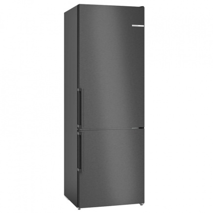 Bosch, NoFrost, 440 L, kõrgus 203 cm, must - Külmik / KGN49VXCT