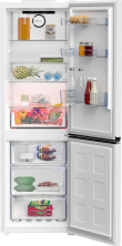 BEKO Refrigerator B3RCNE364HW2, height 186.5 cm, Energy class E