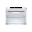 LG | Refrigerator | GBV3100DSW | Energy efficiency class D | Free standing | Combi | Height 186 cm | Fridge net capacity 234 L | Freezer net capacity 110 L | Display | 35 dB | White
