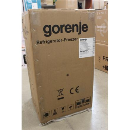 Taastatud.  | Gorenje | Refrigerator | RB39EPW4 | Energy efficiency class E | Freestanding | Larder | Height 84.2 cm | 38 dB | White | DAMAGED PACKAGING, DAMAGED DOOR, DENTS ON SIDE AND DOOR
