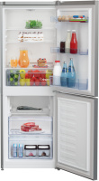 BEKO Refrigerator RCSA240K40SN, Energy class E, Height 153cm, Inox