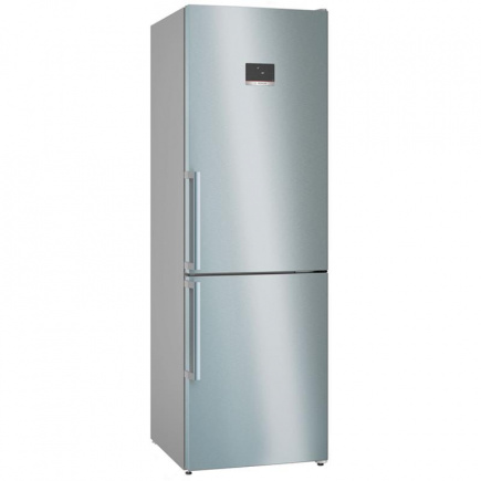 Bosch, NoFrost, 321 L, kõrgus 186 cm, roostevaba teras - Külmik / KGN367ICT