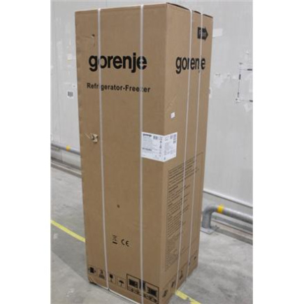 Восстановленный. Gorenje N619EAW4 Refrigerator, E, Free standing, Bottom freezer, Height 186 cm, Net capacity 207 L, Net Freezer 97 L, White | Gorenje N619EAW4 | Energy efficiency class E | Free standing | Combi | Height 186 cm | No Frost system | Fridge 