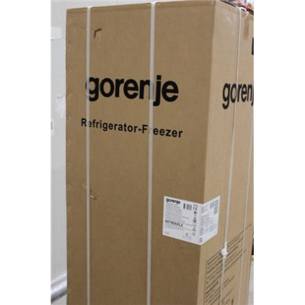 Восстановленный. Gorenje N619EAXL4 Refrigerator, E, Free standing, Combi, Height 186 cm, Net Fridge 207 L, Net Freezer 97 L, Grey | Gorenje Refrigerator | N619EAXL4 | Energy efficiency class E | Free standing | Combi | Height 186 cm | No Frost system | Fr
