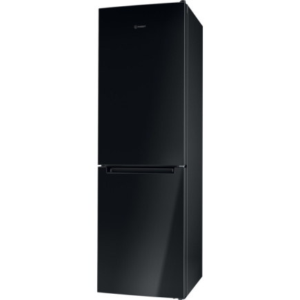 INDESIT Refrigerator LI8 S2E K, Energy class E (old A++), height 189cm, Black color