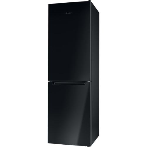 INDESIT Refrigerator LI8 S2E K, Energy class E (old A++), height 189cm, Black color