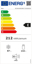 Külmik Beko RCSA240K40WN