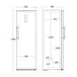 Jahekülmik Scandomestic SKS346W