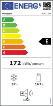 Külmik Frigelux RDP215NE must