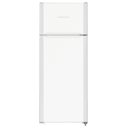 Liebherr, SmartFrost, 233 L, kõrgus 141 cm, valge - Külmik / CTE2531