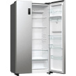 Gorenje Refrigerator | NRR9185EAXLWD | Energy efficiency class E | Free standing | Side by side | Height 178.6 cm | No Frost system | Fridge net capacity 355 L | Freezer net capacity 192 L | Display | 38 dB | Grey