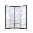 LG Refrigerator | GSBC40EPPE | Energy efficiency class E | Free standing | Side by side | Height 179 cm | No Frost system | Fridge net capacity 423 L | Freezer net capacity 241 L | Display | 36 dB | Black