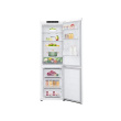 LG Refrigerator | GBV21L0ESW | Energy efficiency class E | Free standing | Combi | Height 186 cm | No Frost system | Fridge net capacity 234 L | Freezer net capacity 110 L | Display | 35 dB | White