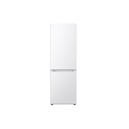 LG Refrigerator | GBV21L0ESW | Energy efficiency class E | Free standing | Combi | Height 186 cm | No Frost system | Fridge net capacity 234 L | Freezer net capacity 110 L | Display | 35 dB | White