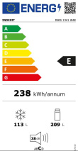 Külmik Indesit INKS1341W4E