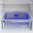 BEKO Refrigerator | B3RCNA344HG | Energy efficiency class E | Free standing | Combi | Height 179.6 cm | No Frost system | Fridge net capacity 209 L | Freezer net capacity 92 L | Display | 37 dB | Grey