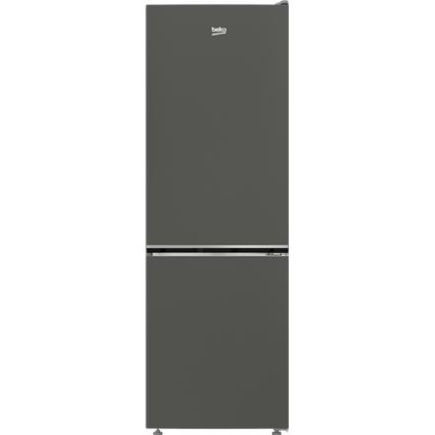 BEKO Refrigerator | B3RCNA344HG | Energy efficiency class E | Free standing | Combi | Height 179.6 cm | No Frost system | Fridge net capacity 209 L | Freezer net capacity 92 L | Display | 37 dB | Grey