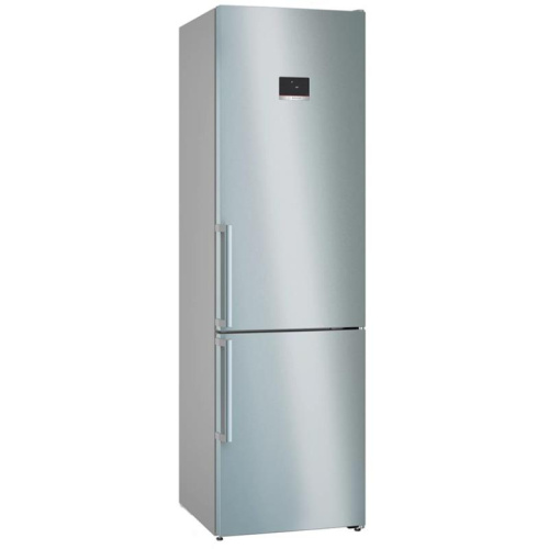 Bosch, NoFrost, 363 L, kõrgus 203 cm, roostevaba teras - Külmik / KGN39AIBT