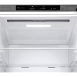 LG Refrigerator | GBV21L0EPY | Energy efficiency class E | Free standing | Combi | Height 186 cm | No Frost system | Fridge net capacity 234 L | Freezer net capacity 110 L | Display | 35 dB | Prime Silver