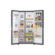 LG GSGV81EPLL Refrigerator, Free-standing, Side by Side, E, Height 1.79 m, Net fridge 416 L, Net freezer 219 L, Black | LG