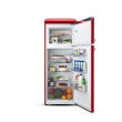 ETA | Refrigerator | ETA253490030E Storio retro | Energy efficiency class E | Free standing | Double Door | Height 148.2 cm | Fridge net capacity  170 L | Freezer net capacity 45 L | 44 dB | Red