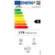ETA | Refrigerator | ETA253490030E Storio retro | Energy efficiency class E | Free standing | Double Door | Height 148.2 cm | Fridge net capacity  170 L | Freezer net capacity 45 L | 44 dB | Red